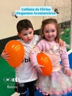 Uma semana repleta de aventuras, descobertas e muitos sorrisos! 🌿🧭✨

Na nossa Colônia de Férias, cada brincadeira se transformou em uma nova missão, estimulando a criatividade, a imaginação e a amizade. Foram dias inesquecíveis, cheios de diversão e momentos que ficarão na memória dos nossos pequenos aventureiros. 💚

#ESIColégioBelém #ColôniaDeFérias #PequenosAventureiros