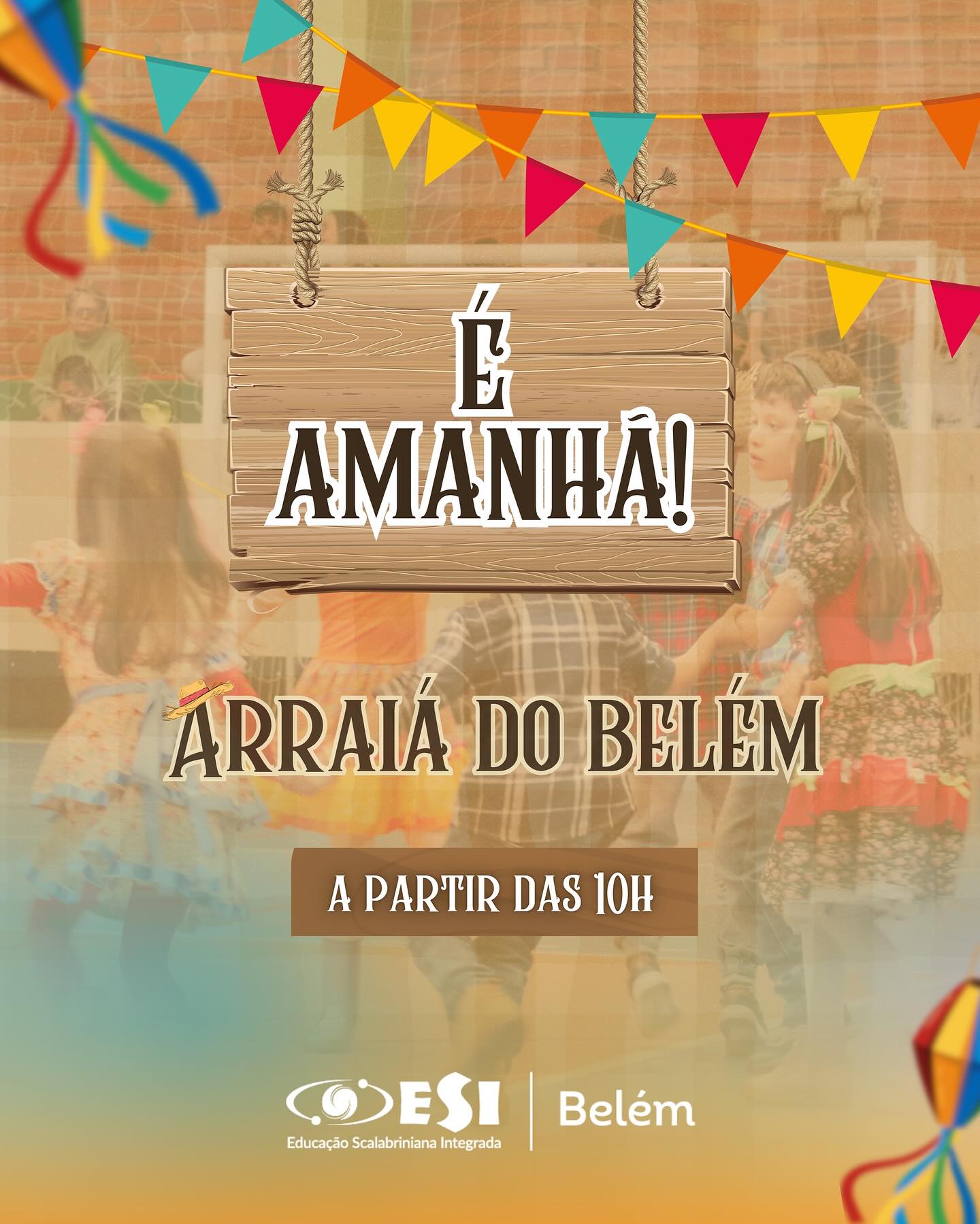 É amanhã! 🎉
Contagem regressiva quase zerada... Arraiá do Belém, esperamos por você! 🔥
