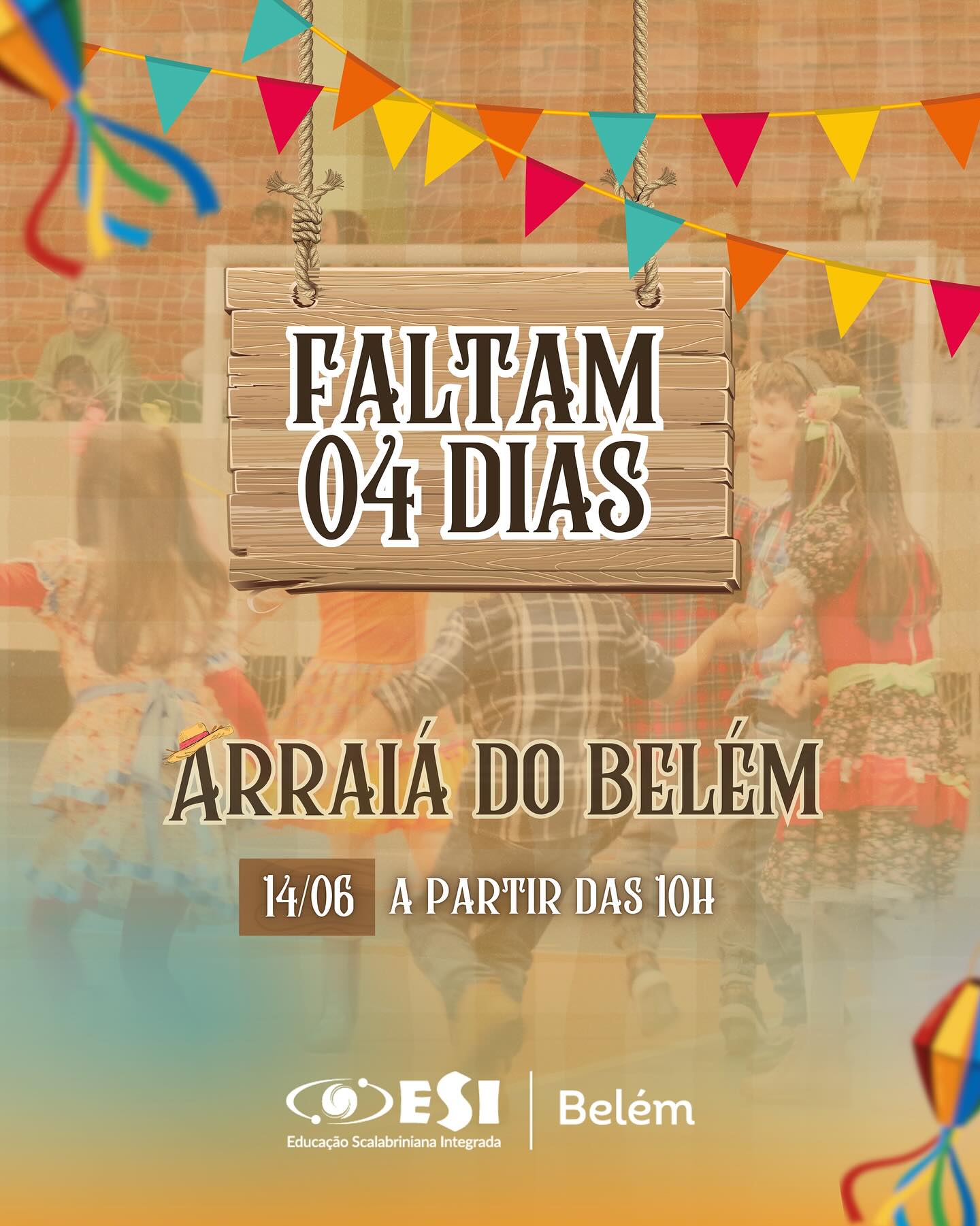 Faltam apenas 04 dias para o melhor arraiá da cidade! 🔥
Esperamos por você! 🫶🏻
