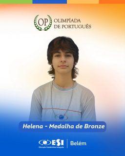 Orgulho que transborda!
Nossos alunos dos Anos Finais e do Ensino Médio deram um show de talento e dedicação na Olimpíada de Português, representando o Colégio Belém com excelência! 🏅📖