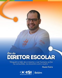 No Dia do Diretor, agradecemos a Deus pelo dom da liderança e pelo compromisso de conduzir nossa escola à luz dos valores scalabrinianos. ✨