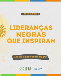 No Dia da Consciência Negra, reafirmamos nosso compromisso com a educação que valoriza a história, o respeito, a equidade e a dignidade de todas as pessoas. Que cada passo na escola seja também um passo rumo a uma sociedade mais justa. 🖤