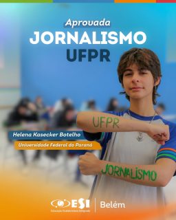 Orgulho define! 🩵 
Aprovada na UFPR, mostrando que sonhos grandes se constroem com esforço diário. 
Parabéns por essa conquista incrível! 🎓✨