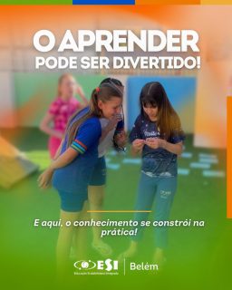 Nos Anos Iniciais do Colégio Belém, o aprendizado acontece de forma leve, prática e significativa.
Aqui, nossos alunos constroem o conhecimento por meio de atividades lúdicas, desafios e experiências que despertam o interesse e fortalecem a autonomia. 🎒🩵