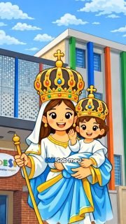 Voltamos! 📚✨
Sob o olhar e a proteção de Nossa Senhora de Belém, iniciamos mais um ano de aprendizado, amizade e crescimento. Que cada passo dentro da nossa escola seja guiado por fé, cuidado e esperança. 🙏🏻🩵