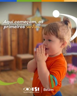 Aqui começam os primeiros sonhos… 🌟

Entre brincadeiras, descobertas e abraços, nossos alunos dão os primeiros passos de uma jornada que vai muito além da sala de aula. Crescem aprendendo, convivendo, superando desafios e descobrindo quem são e quem desejam se tornar.

Cada etapa é construída com cuidado, propósito e valores que permanecem para a vida toda.

Porque aqui, a educação transforma histórias… e prepara futuros. 📝🙏🏻