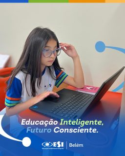Nossos alunos realizaram a avaliação diretamente nos computadores, tornando o processo mais dinâmico, organizado e sustentável.
Mais do que medir resultados, a prova nos ajuda a compreender cada etapa da aprendizagem e a planejar os próximos passos com ainda mais intencionalidade.
No Colégio Belém, tecnologia e educação caminham juntas para formar alunos preparados para o futuro — com responsabilidade e consciência ambiental. 💙📚