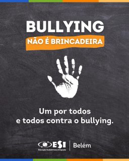 💬 Respeito se aprende. Empatia se constrói. O silêncio também machuca.
No Dia Nacional de Combate ao Bullying, reforçamos a importância de olhar com atenção para as relações dentro e fora da escola. O bullying não é “brincadeira” — ele deixa marcas profundas e pode impactar o desenvolvimento emocional, social e acadêmico de crianças e adolescentes.
Na Rede ESI, acreditamos que educar vai além do conteúdo: é desenvolver cidadãos conscientes, capazes de conviver com respeito, acolhimento e responsabilidade.
👀 Estar atento é o primeiro passo.
🤝 Intervir com cuidado é essencial.
💛 Promover uma cultura de respeito é compromisso de todos nós.
Vamos juntos construir ambientes mais seguros e humanos.
#CombateAoBullying #RespeitoSempre #CulturaDePaz