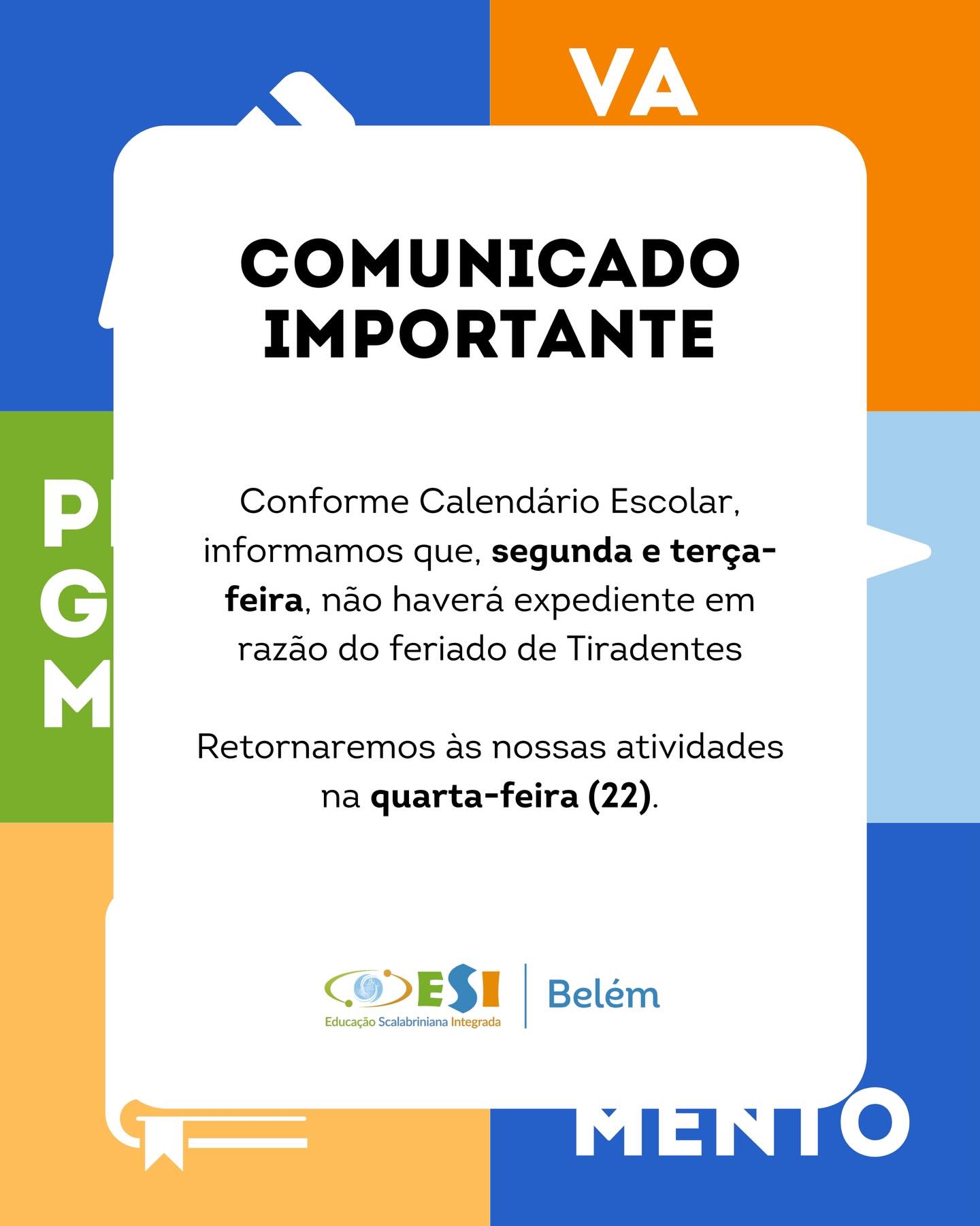 Aproveitem o feriado! ✨