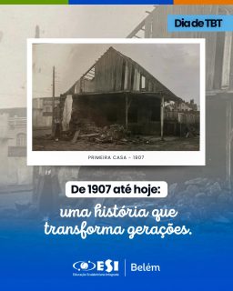 TBT de uma história que nos enche de orgulho!

Há 119 anos, o Colégio Belém vem transformando gerações por meio de uma educação de excelência, valores sólidos e muitas memórias inesquecíveis. 💙

Relembrar nossa trajetória é celebrar cada aluno, cada educador e cada momento que construiu quem somos hoje. E o melhor de tudo: seguimos escrevendo essa história juntos!

Daqui a uma semana, comemoramos 119 anos de tradição e transformação! 🫶🏻