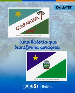 A história de Guarapuava também é feita por quem dedicou sua vida à comunidade 💙
Em 1968, a Irmã Maria Auxiliadora recebeu o título de Cidadã Honorária, em reconhecimento ao seu trabalho e à criação da Bandeira de Guarapuava — símbolo oficial do município, adotado em 1965 e reformulado em 1999.
Um legado que segue presente e inspira gerações. ✨