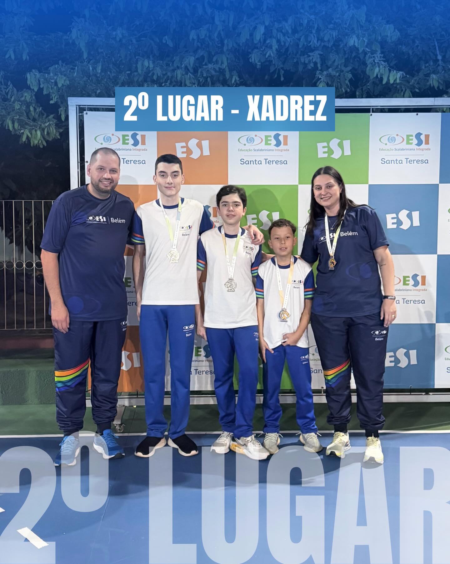 Parabéns, time! 👏💙
Vocês mostraram garra, determinação, união e um verdadeiro espírito scalabriniano. Que esta conquista seja motivo de orgulho e inspiração para continuarem superando desafios e alcançando grandes resultados.
Estamos orgulhosos de vocês! ✨🏆💙