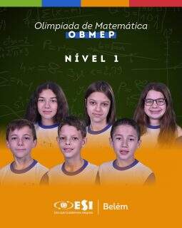 Parabéns aos nossos alunos aprovados na Olimpíada Brasileira de Matemática das Escolas Públicas (OBMEP)! 🏅📚
Essa conquista reflete dedicação, esforço e amor pelo conhecimento. Temos muito orgulho de cada um de vocês e desejamos ainda mais sucesso nessa trajetória!
💙 Parabéns por representarem o Colégio ESI Belém com excelência!
