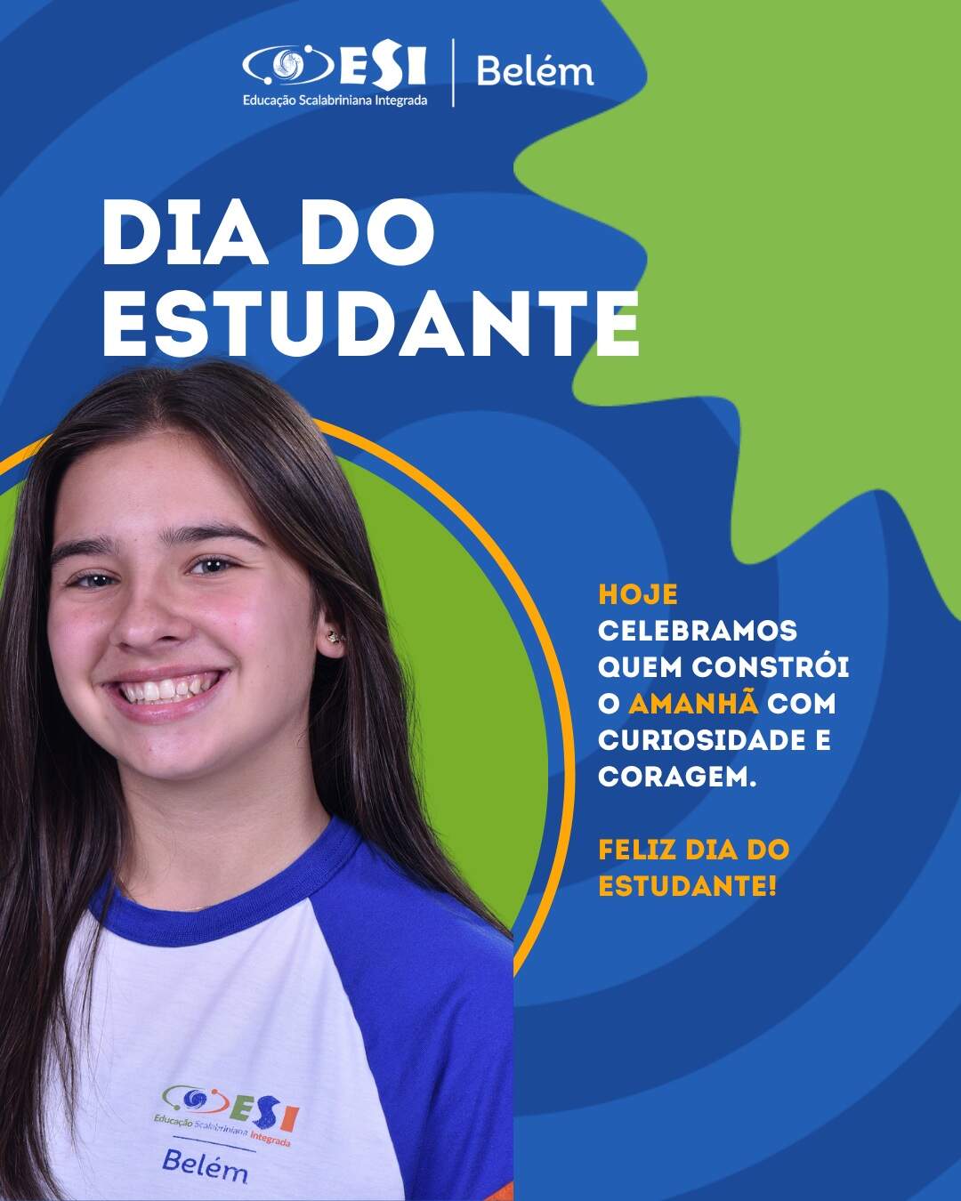 Hoje é dia de quem aprende, descobre, questiona, sonha e transforma o mundo todos os dias: nossos estudantes!
Ser estudante é muito mais do que estar em sala de aula. É viver experiências, fazer amizades, superar desafios e construir, pouco a pouco, os caminhos para o futuro.
Que nunca falte curiosidade para aprender, coragem para tentar e sonhos para seguir em frente. 💙
Feliz Dia do Estudante! Que alegria é acompanhar cada conquista de vocês! 🥰
#DiaDoEstudante #ColegioBelem #EducaçãoQueTransforma #SomosESI #ValoresQuePermanecem