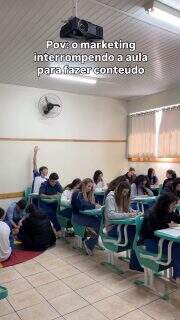 O marketing não pode ver uma aula que já quer transformar em conteúdo 😂

#redeesi #colégiobelém