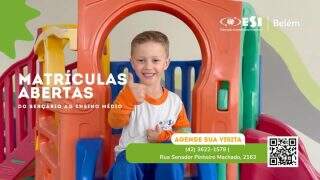 Um mundo de possibilidades espera por você no Colégio Belém!

Aqui, conhecimento vai além da sala de aula. 📚💡 Tem esporte, tecnologia, experiências, projetos, cultura, intercâmbio e muitas oportunidades para descobrir novos caminhos e desenvolver todo o seu potencial.

💙 Matrículas abertas!
Venha conhecer o mundo de possibilidades que o Colégio Belém tem para oferecer.

📲 Entre em contato e agende sua visita!