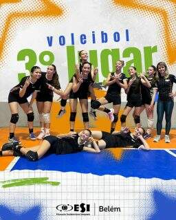 🥉 É pódio para o ESI Belém! 🏆
Hoje é dia de comemorar o 3º lugar no tênis de mesa e no vôlei nos Jogos ESI! 💙💚🧡
Parabéns aos nossos alunos pelo empenho, dedicação e por representarem o Colégio Belém com tanta garra! 👏🔥
Esse pódio é de vocês!🥉💙
#JogosESI #ESIBelém #OrgulhoESI #Vôlei #TênisDeMesa