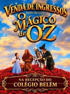 Ontem aconteceu o lançamento das vendas dos ingressos para o espetáculo O Mágico de Oz! E a partir de hoje, você também pode garantir o seu diretamente na recepção do colégio. 🎭
🌪️ Não fique de fora dessa aventura! Garanta já o seu ingresso e venha viver essa magia com a gente!