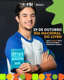 Dia do Livro: um mundo inteiro em cada página! 💙
Ler é viajar sem sair do lugar, descobrir novos mundos, despertar a imaginação e transformar sonhos em histórias. Cada livro é um convite para aprender, sonhar e enxergar o mundo com novos olhos! 🌎💫
Que nunca nos faltem histórias para contar, páginas para explorar e sonhos para imaginar. 💙📖
Que a magia da leitura esteja sempre presente em nossas vidas! 🥰
#DiaDoLivro #AmorPelaLeitura #MundoDaImaginação #Educação #LeituraTransforma