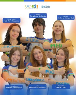 Orgulho que se traduz em resultados! 🎓✨ Parabéns aos nossos aprovados! Uma educação para a vida inteira começa aqui. Faça parte dessa história! 🩵📝